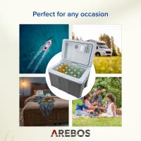 AREBOS Termoeléctricas coche caja 40 L fría mantener la caja caliente 12V 230V - details 7
