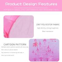 Carpa Infantil Plegable De Playa Oceánica Para Niños Y Niñas Casa Pequeña De Juguete Con Patrón Tenma Para Interior De La Casa - details 2