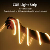 Tira De Luz LED COB 220V 288leds/m Adhesiva Flexible IP65 Impermeable Para Iluminación Interior Y Exterior Cocina Jardín - details 4
