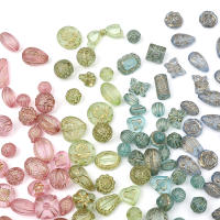 Bolas De Acrílico Transparentes Y Oroso 20g Mezcla De Bolas Esparcidas Para Creación Manual De Pulseras Collares Y Aretes - details 5
