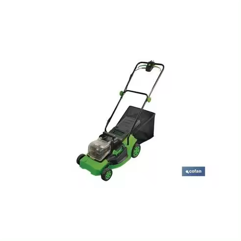 Cofan Cortacésped Eléctrico Con Ruedas 36v 3200 Rpm 5 Posiciones De Corte - Comodidad del Usuario - 1