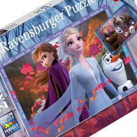 Ravensburger-Dos puzzles de 24 piezas - Frozen