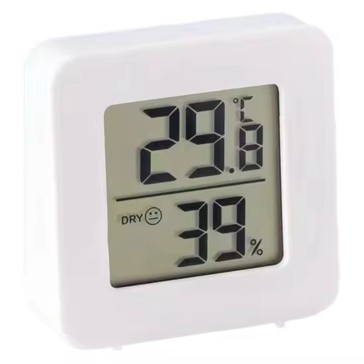 Higrómetro Digital Mini Indoor Monitor De Temperatura Y Humedad Con Sensor De Precisión LCD Para El Hogar - 1