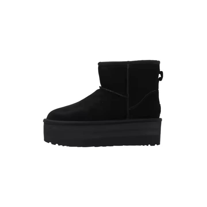 UGG Classic Mini Platform Botines Con Plataforma Mujer Negro - 1