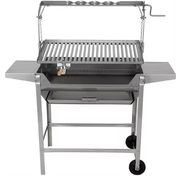 Barbacoa Inoxidable 720-B de Gran Capacidad 1120x1250x430mm Resistente Al Calor y Fácil de Limpiar - 1