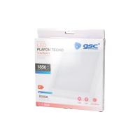 PLAFON SUPERFICIE DOWNLIGHT LED CUADRADO BLANCO VASAN GSC EVOLUTION 18W LUZ BLANCA 6500K 1850 LUMENE - details 6