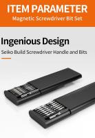 Juego De Destornilladores Magnéticos 63 En 1 Kit De Precisión Para Electrónica Computadoras Teléfonos Móviles Herramienta Multifuncional De Mantenimiento Con Mango - details 1