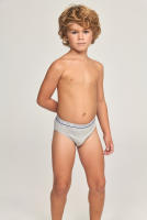 No Name Pack 6 Slips Niño Azul / Granate / Gris Claro / Gris Oscuro / Marino / Verde - details 0
