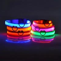 Correa De Noche Con LED BOOTEELY Para Perros En Nylon Seguridad Brilla Al Aire Libre Collar Luminoso Fluorescente Para Mascotas - details 6