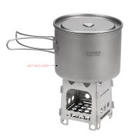 Estufa De Camping Lixada De Titanio Ultraligera Plegable Para Exterior Pesca Senderismo Material De Aluminio Un Pieza - details 9