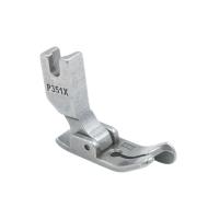 Pieza De Costura P351X Para Máquina Industrial Guía Lateral Derecha Con Presión Tamaño 3mm-10mm Herramienta De Costura Para Adultos Material De Acero - details 2