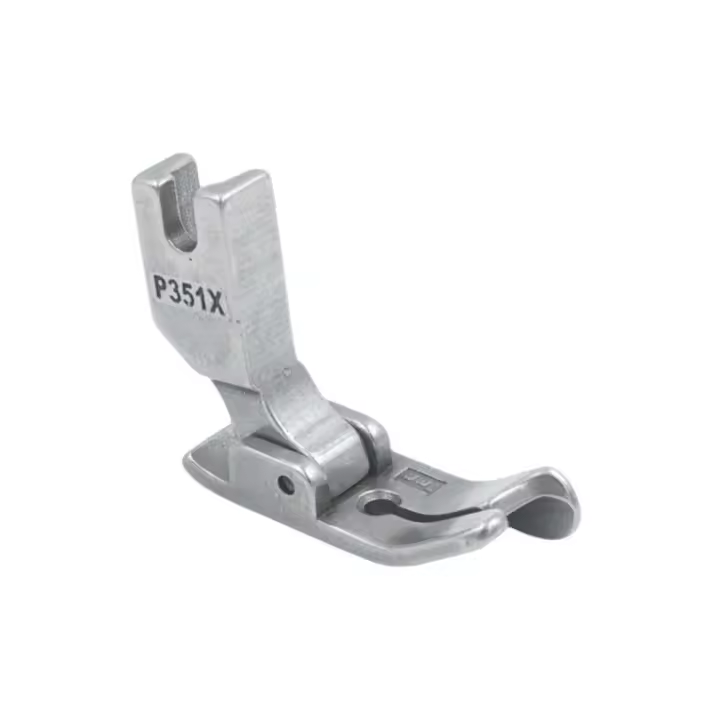Pieza De Costura P351X Para Máquina Industrial Guía Lateral Derecha Con Presión Tamaño 3mm-10mm Herramienta De Costura Para Adultos Material De Acero - 1