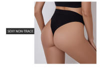 3PCS De Ropa Deportiva Para Mujer Transpirable Súper Suave Sin Costuras Cintura Media Color Sólido Sin Decoración Talla Grande - details 21