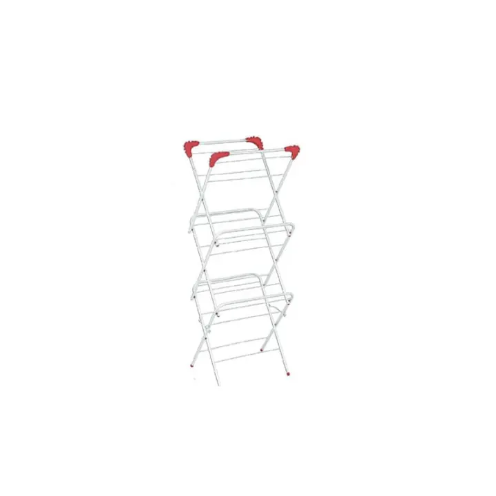 Tendedero vertical con patas antideslizantes, tendedero estable de metal, tendedero de torre, ahorro de espacio - 1