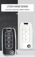 Funda De Llave De Coche TPU Para Jeep Cherokee Renegade Grand Dodge Ram Charger 1500 Chrysler 300C Jour Cubierta De Plástico Suave Para Llaves De Auto - details 1