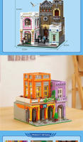 Bloques De Construcción Micro Modelo De Arquitectura De Una Iglesia Restaurante Cubana Havana Café Tienda Juguetes Para Niños Y Adultos Regalo Creativo - details 3
