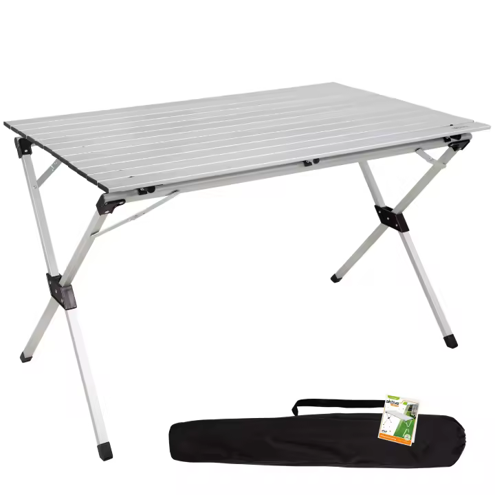 Mesa plegable aluminio para camping Aktive Camping - 1