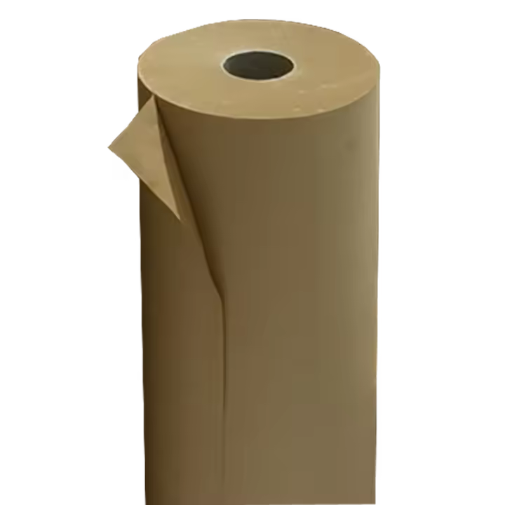 Dronpaper Bobina de Papel Kraft Marrón Grueso de 100 M - 1