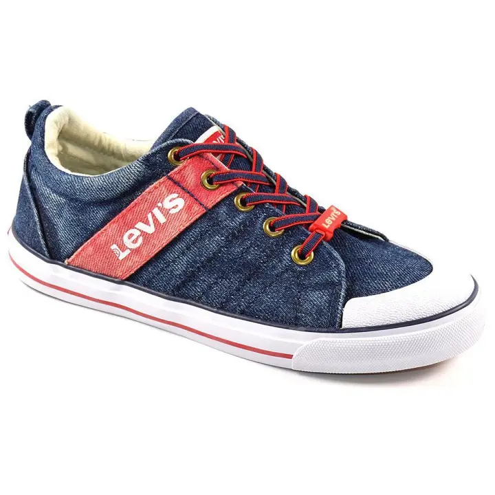 Alabama Low Levis Zapatilla Lona Antideslizante Cordones Niño - 1