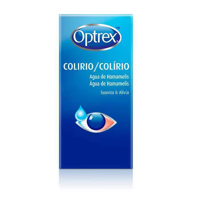 Optrex Colirio Agua de Hamamelis 10 Ml para el Cuidado Ocular y Alivio de la Irritación - 1