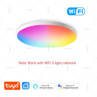Lámpara De Techo Inteligente Zigbee Tuya Wifi 24W RGB Dimmable Smartlife Control Por Alexa Y Google Home Para Habitación - details 8