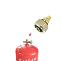 Convertidor De Gas Para Estufa De Camping Exterior Adaptador De Conexión Con Apagado Automático Herramienta De Interruptor - details 0