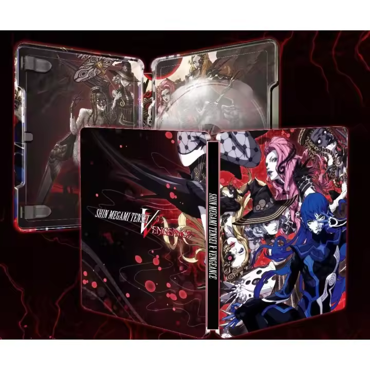 SHIN MEGAMI TENSEI V VENGEANCE LAUNCH EDITION STEELBOOK SWITCH PAL ESPAÑA NUEVO FISICO PRECINTADO - Videotec - 1