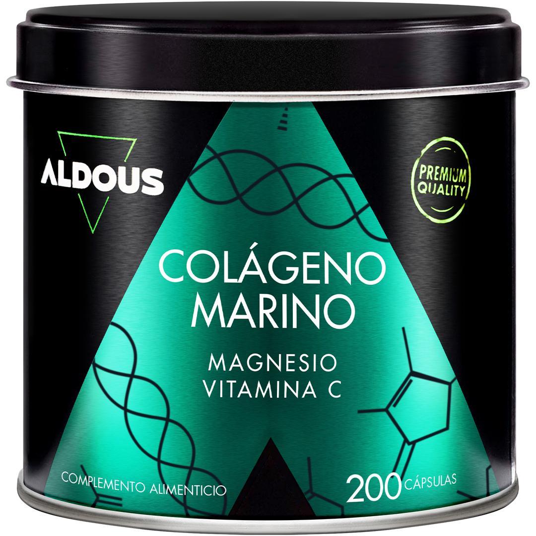 Colágeno Hidrolizado Puro con Magnesio y Vitamina C – 200 Cápsulas