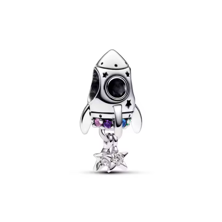 Charm Pandora Cohete Amor Espacial 792831C01 - 1