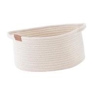 Cesta De Alambre Tejida Para Organizar Cesta De Almacenamiento Multifuncional Para Juguetes Y Libros Para Escritorio Nursery Oficina Baño - details 7