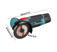 Mini Amoladora De Ángulo JANGKLIFE Recargable Para El Hogar Máquina De Corte Y Pulido Eléctrica Herramienta Manual - details 1