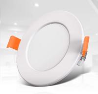 Foco empotrado LED, 5W extra plano empotrado en el techo equivalente a 50W incandescente, blanco cálido 3000K, para baño, sala de estar, juego de 6 - details 0