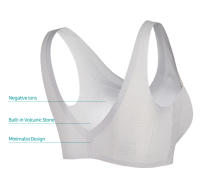 RION Top Deportivo Para Mujer Sujetador De Gimnasio Fitness Con Relleno Crop Top Sin Costuras Para Yoga Sujetador Sin Aros - details 8