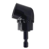 Adaptador De Taladro De 105 Grados 1pc Soporte Hex Bit Destornillador Impacto Extensión 1/4 Para Llaves Y Taladros Con Mango Y Cabeza Magnética - details 4
