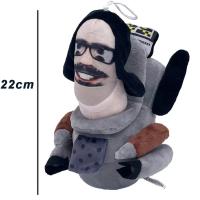 Muñeco De Peluche Skibidi Toilet Clockman Titan TV Man Speakerman Juguete De Horror Para Niños Regalos De Cumpleaños Y Navidad Material De Algodón PP Relleno - details 103