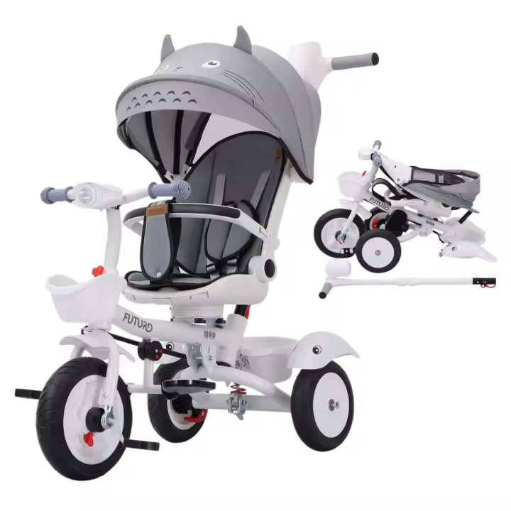 Chipolino Triciclo con sillín giratorio 360  y capota FUTURO de Chipolino - 1