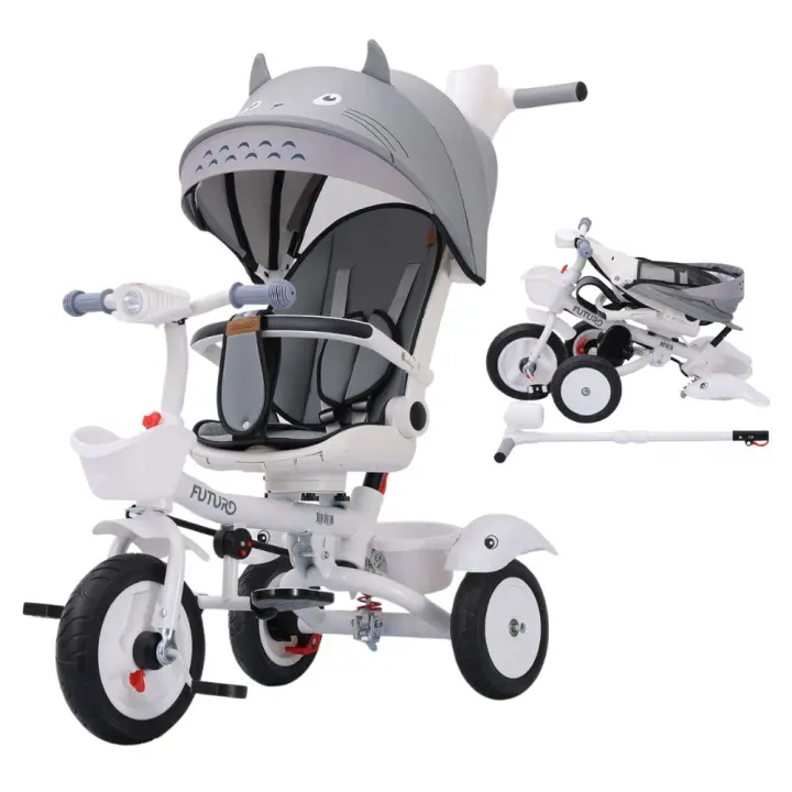 Chipolino Triciclo con sillín giratorio 360  y capota FUTURO de Chipolino - 1