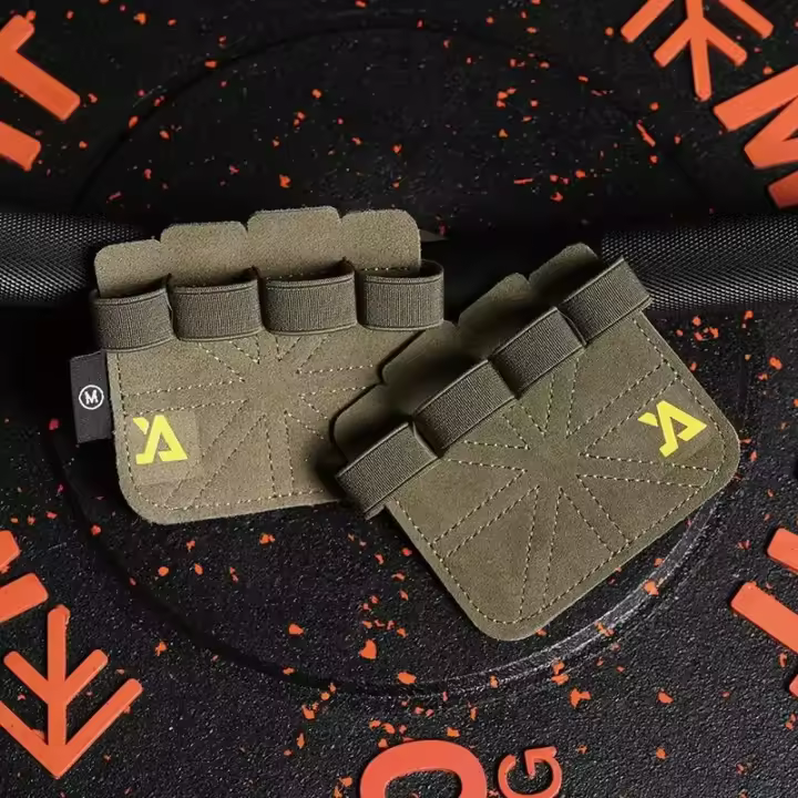 Guantes De Fitness Cuatro Dedos Para Gimnasio Antideslizantes Resistentes Al Desgaste Protección De Mano Soporte Para Ejercicios Con Barbells Y Pesas - 1