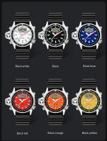 Reloj Deportivo Para Hombre SANDA Cuarzo Digital Resistente Al Agua Con Alarma Y Pantalla Dual Reloj Masculino De Moda Casual Material De Correa Resina Display LED Y Digital - details 3