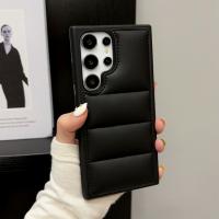 Funda De Lujo Para Samsung S25 S24 S23 S22 Ultra plus Funda De Piel Suave Con Abrigo De Pluma Silicona Para Galaxy S25+ - details 6