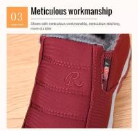 Zapatos De Mujer Otoño Invierno Casual De Algodón Con Suela Gruesa Calientes Antideslizantes Asequibles Con Envío Gratis Botas De Tobillo - details 7