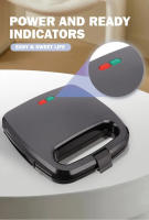 Molde De Nueces Waffle Skillet Horno Para Galletas Y Caramelo Con 12 Huecos Placa De Tostador Intercambiable Para Pastelería - details 5