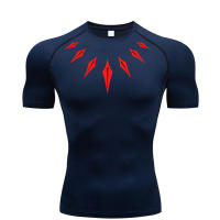 Camiseta De Compresión Para Hombre Anime Fitness Running En Gimnasio T-Shirt Deportiva Secado Rápido Top Para Verano - details 5