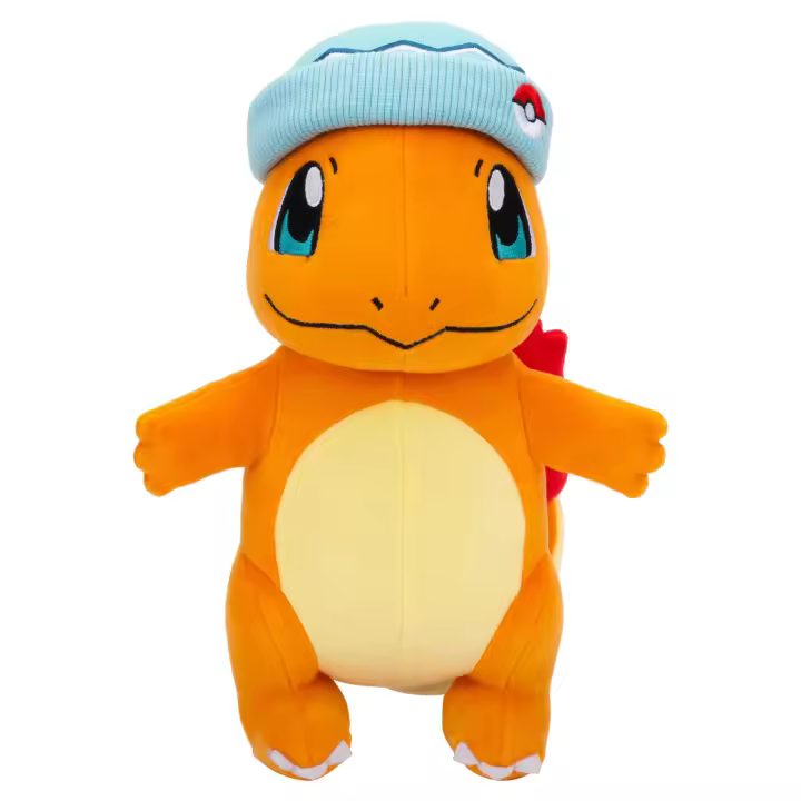 Peluche Pokemon - Charmander with Blue Hat 20cm Raíz Merchan-Store - 1