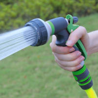 Pistola De Agua De Alta Presión Para Lavar Coche Y Riego Jardín Contraer Y Expresar Agujero De Drenaje Plástico Herramienta De Limpieza - details 4
