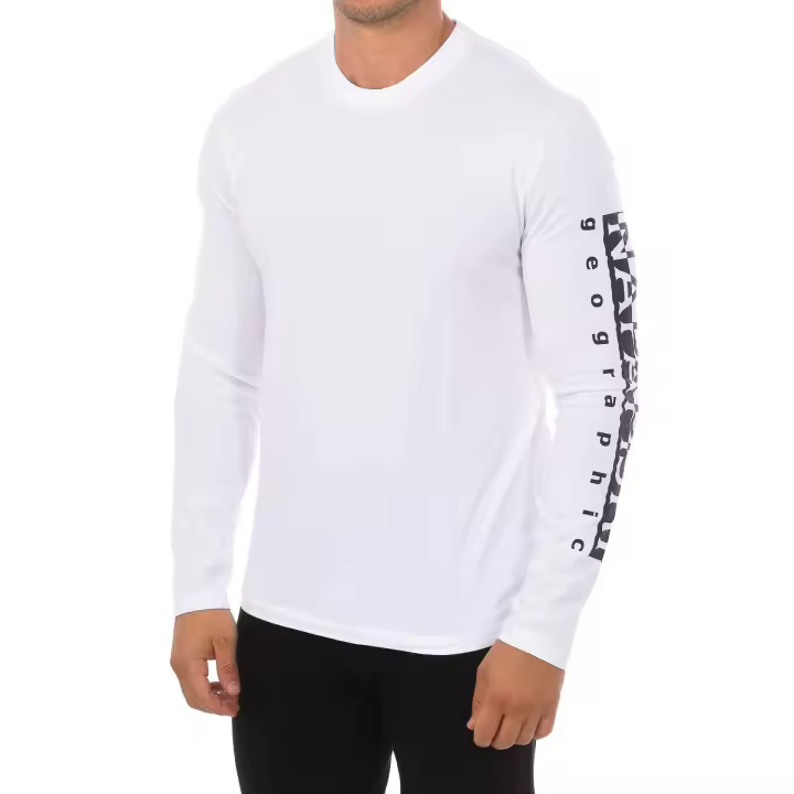 Napapijri-Camiseta manga larga y cuello redondo NP0A4H9C para Hombre - 1