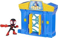 Marvel Spidey y sus increíbles amigos City Blocks Miles Morales: Spider-Man City Bank, Hasbro F8362 - details 4