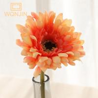 5PCS Decoración De Girasol Chrysanthemum Artificial Silken Colorido Small Daisy Arreglo Floral Para Casa Boda Estilo Girasol Gerbera - details 14