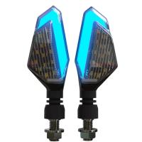1par De Señales De Giro LED Mini Para Motocicleta Luz De Freno De Día Universal Indicadores De Rotación Motorbike - details 7