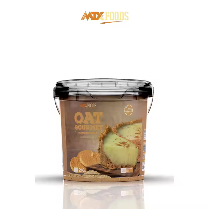 OAT GOURMET by MTX Foods. 1KG/2KG  Harina de Avena Integral Premium y saborizada con aromas naturales para añadir a todos tus preparados deliciosamente energéticos. - 1